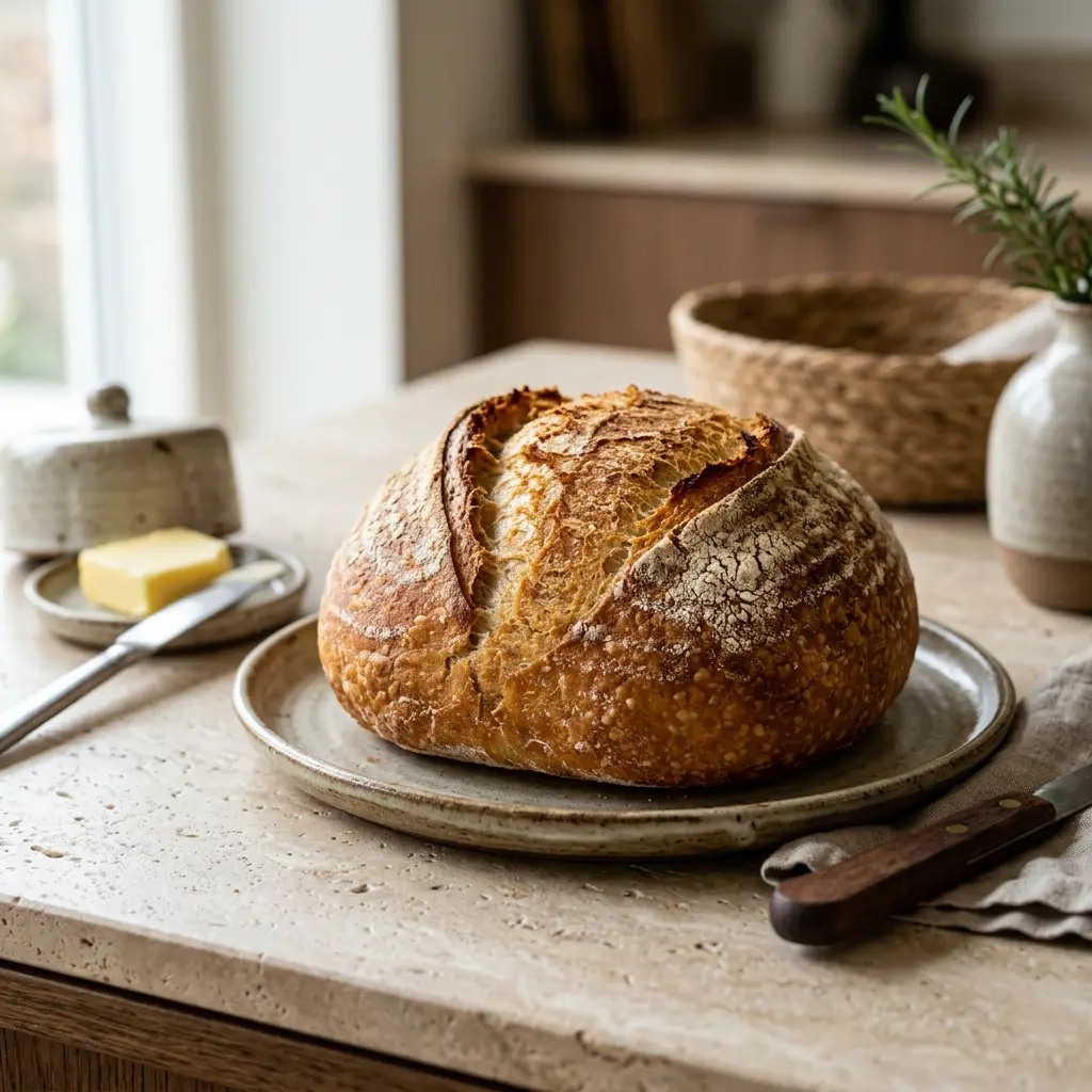 Foto av Brød i airfryer som ferdig brød eller bakverk fra airfryer