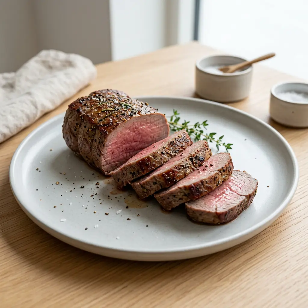 Foto av den ferdige oppskriften Indrefilet av storfe i airfryer
