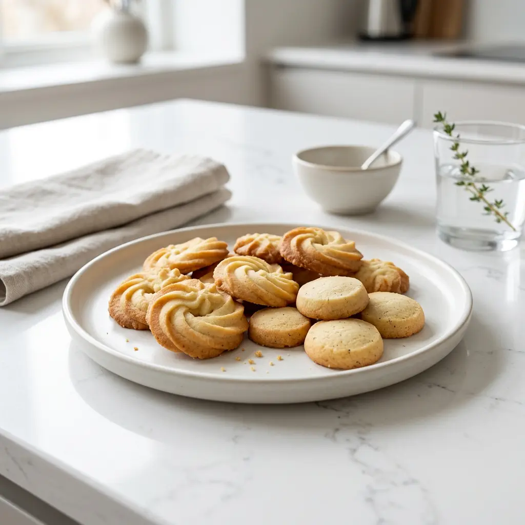 Foto av Småkaker i airfryer som ferdig dessert eller bakverk fra airfryer