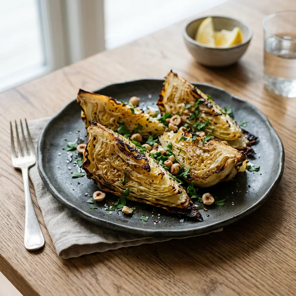 Foto av Spisskål i airfryer med grønnsaker tilberedt i airfryer